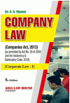 Company Law (Companies Act, 2013)(As amended by Act No. 29 of 2020 and the Insolvency and Bankruptcy Code, 2016) [Corporate Law - I]