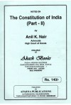 The Constitution of India (Part - II) (Notes / Guide Books)