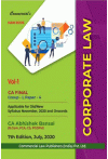 Corporate Law (Vol -1), Allied/Economic Laws (Vol-2) for CA Final (Applicable for Old/New Syllabus November, 2020 and Onwards) Corporate Law (Vol -1), Allied/Economic Laws (Vol-2) for CA Final (Applicable for Old/New Syllabus November, 2020 and Onwards)