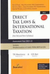 Direct Tax Laws and International Taxation - For (CA Final, Old and New Syllabus) Assessment Year 2021-22 - Includes Detailed Analysis of GAAR, POEM, BEPS and ICDS Direct Tax Laws and International Taxation - For (CA Final, Old and New Syllabus) Assessment Year 2021-22 - Includes Detailed Analysis of GAAR, POEM, BEPS and ICDS