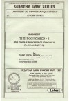 Economics - I (The General Principles of Economics) (Notes / Guide Books)