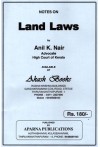Land Laws (Notes / Guide Books)