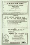 Law of Banking and The Negotiable Instruments (Notes / Guide Books)