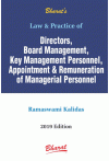 Law and Practice on Directors, Board Management, Key Management Personnel, Appointment and Remuneration of Managerial Personnel