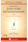Principles of Statutory Interpretation (General Clauses Act,1897 with Notes)(Paperpack)