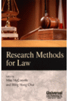 Research Methods for Law