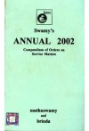 Swamy's Annual 2002 Compendium of Orders on Service Matters (C-102)