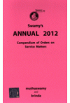 Swamy's Annual 2012 Compendium of Orders on Service Matters (C-112)