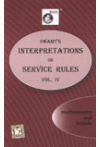 Swamy's Interpretations on Service Rules - Vol. IV (S-12-C)