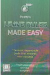 Swamy's Leave Rules Made Easy (G-3)