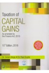 Taxation of Capital Gains (As amended by the Finance Act, 2018) - With Free CD
