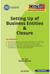 Taxmann's Cracker - Setting Up of Business Entities and Closure (CS Executive- New Syllabus) Taxmann's Cracker - Setting Up of Business Entities and Closure (CS Executive- New Syllabus)